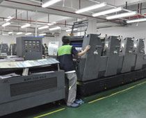 Four-color offset printing press